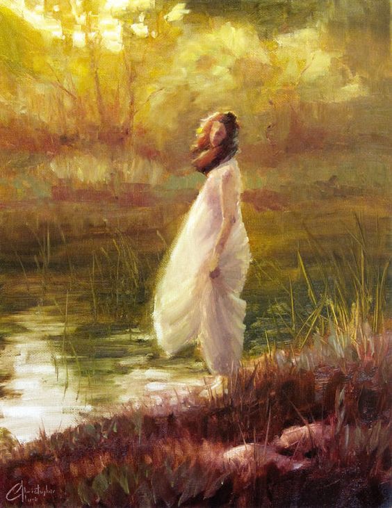 "The White Dress" by Christopher Clark.